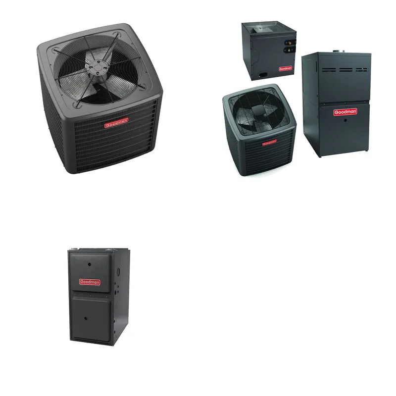 GOODMAN GLZS5BA4210+CAUTA4230C3+GR9S920805CN - 42K BTU Ducted Heat Pump System - R-32