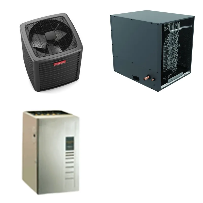 GOODMAN GLXS5BA1810+CHPTA1822B3+GR9S960603BU - 1.5 Ton Ducted Air Conditioner & Gas Furnace System - R-32