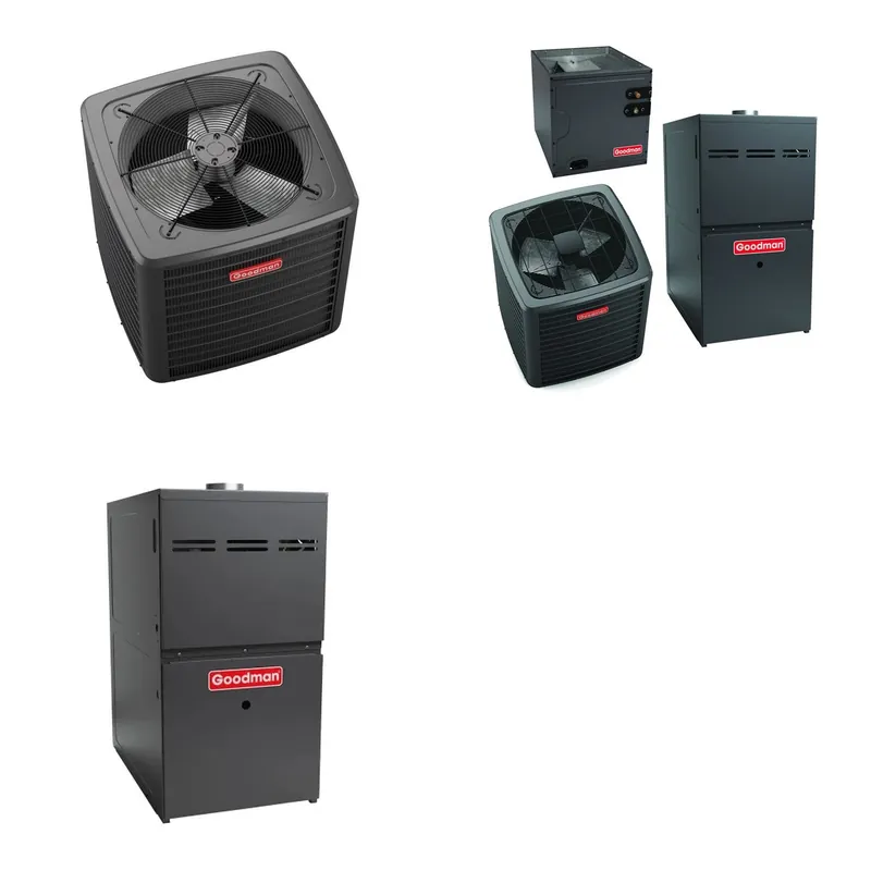 GOODMAN GLZS5BA3610+CAUTA4230C3+GR9S800805CU - 36K BTU Ducted Heat Pump System - R-32