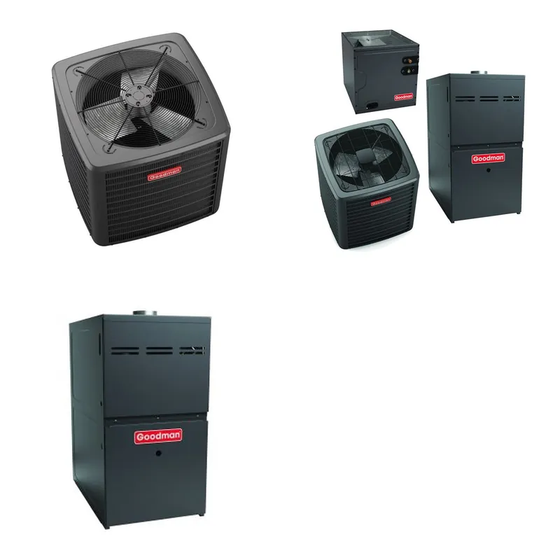 GOODMAN GLZS5BA4210+CAUTA4230C3+GR9S960805CU - 42K BTU Ducted Heat Pump System - R-32