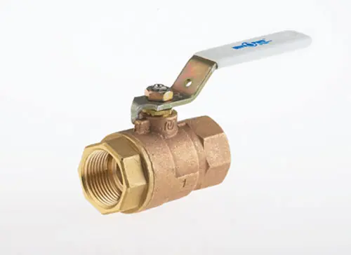 Milwaukee Valve UPBA4001/2IN Ultra Pure UPBA-400 A 12 UPBA400 2-Piece Ball Valve With Handle 1/2 in Nominal