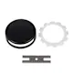 Jones Stephens B0MB ABS Tub Overflow Faceplate with Conversion Bar