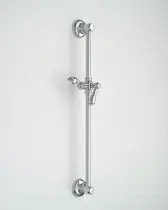 JACLO 7724-PB Retro Handshower Slide Bar with Jaylen Lever Handle 24 inches