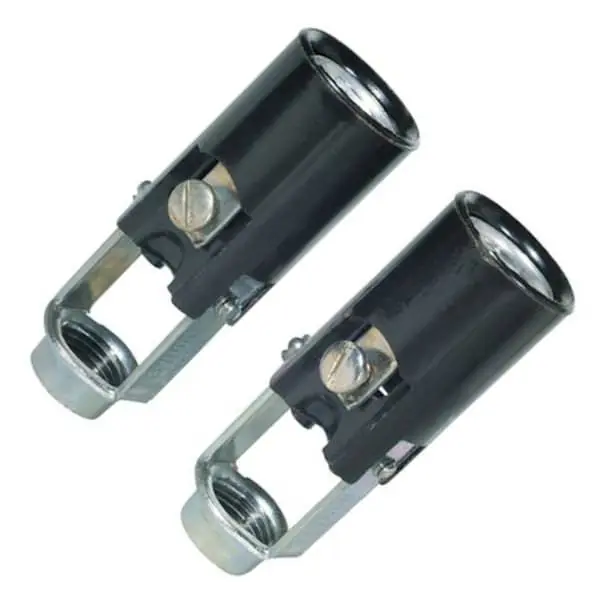 Westinghouse 70403 Keyless Socket 2 inches Candelabra Base (2 pack)