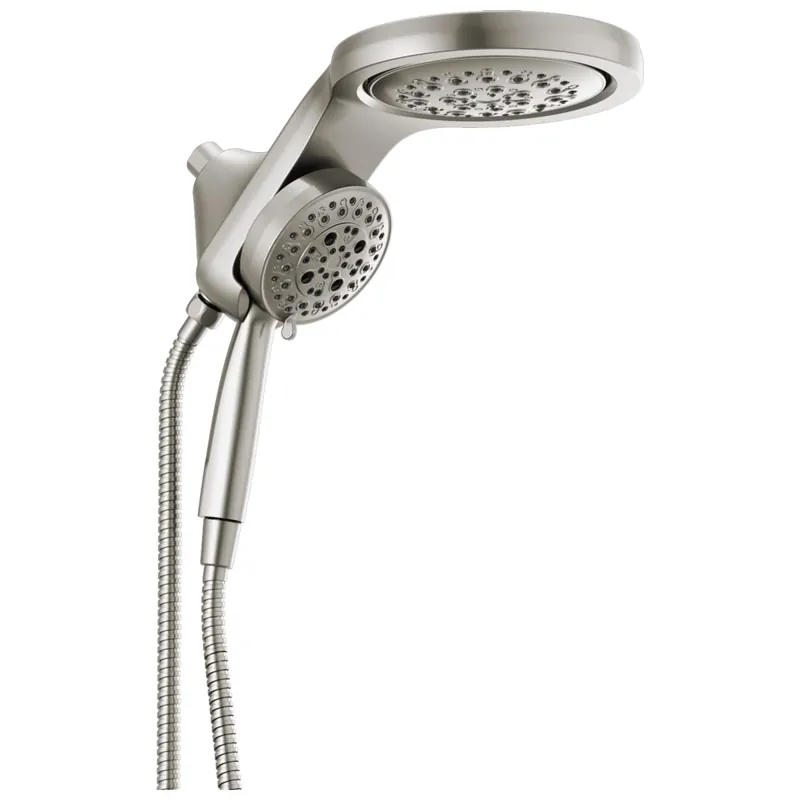 Delta 58680-SS25 HydroRain H2Okinetic 5-Setting Two-in-One Shower Head