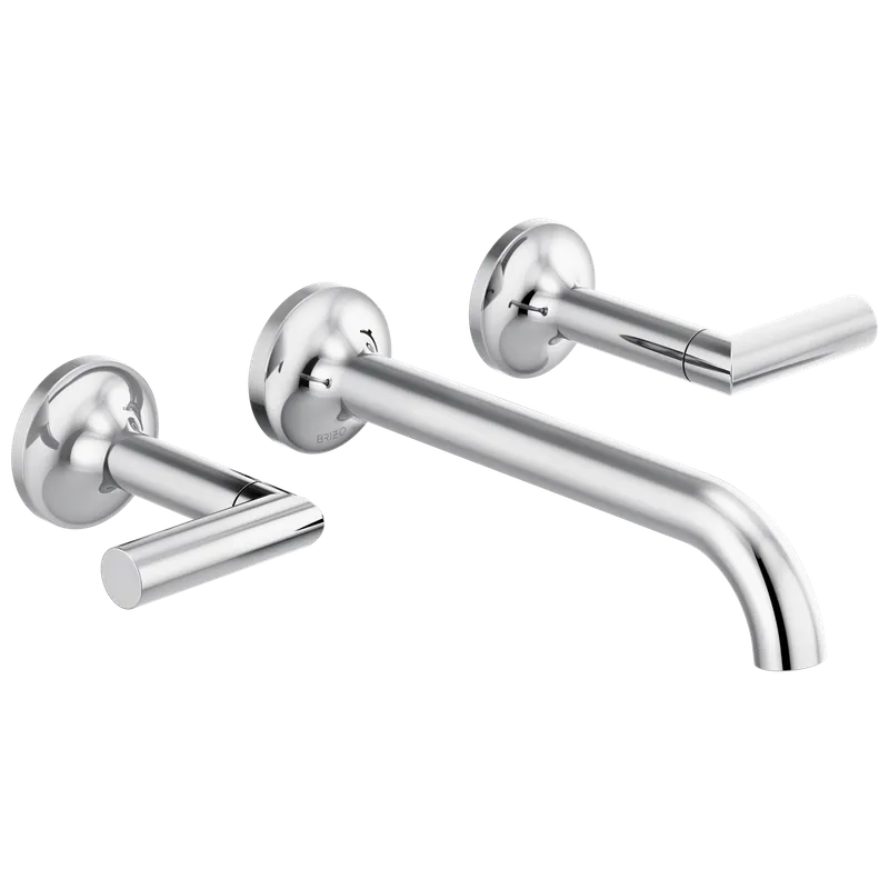 Delta T65875LF-PCLHP-ECO Brizo Odin Widespread Lavatory Faucet - Less Handles 1.2 GPM