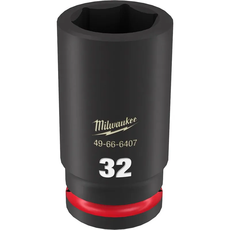 MILWAUKEE 49-66-6407 Shockwave Impact Duty 32mm Deep 6 Point Socket
