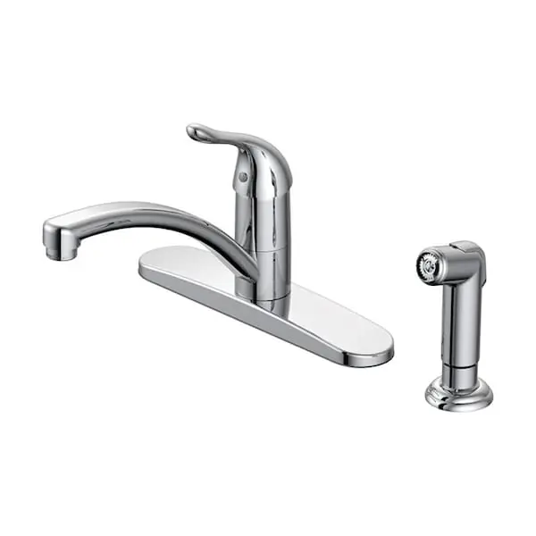 Mintcraft 67534-1001 Kitchen Faucet 1 Handle with Spray 8-Inch 6-Pack