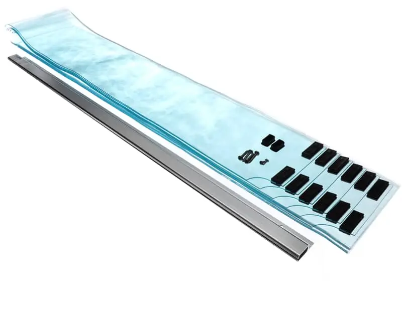 Kason 402LA8083884 Strip Curtain-Easimnt 38 inches x 84 inches