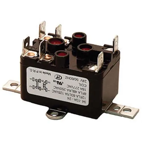 ICM Controls 25-90360 SPST Model Totally Enclosed Fan Relays - Heavy Duty, 24 Coil Voltage