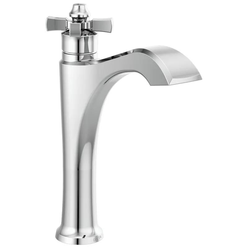 Delta 657-DST Dorval Single Handle Mid-Height Vessel Bathroom Faucet