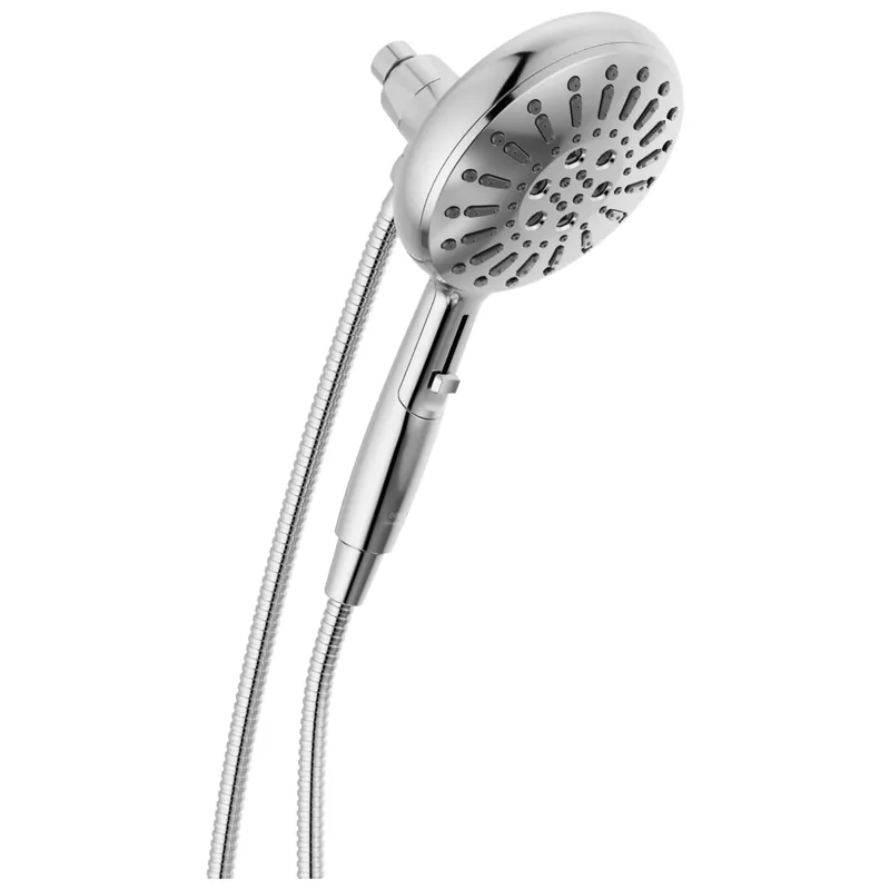 Delta 54910-PR-PK Universal Showering Components 7-Setting SureDock Magnetic Hand Shower