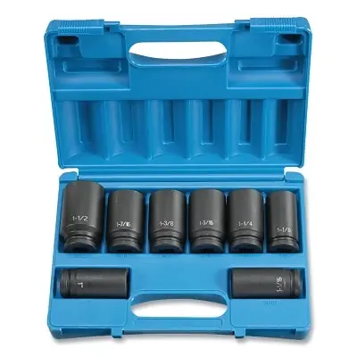 Grey Pneumatic 8034D 3/4 inches Drive 8 Piece Deepset
