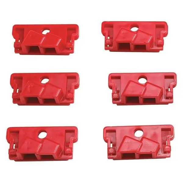 BRADY BL01-6 Prinzing Single Pole Breaker Lockout 120V AC Package of 6