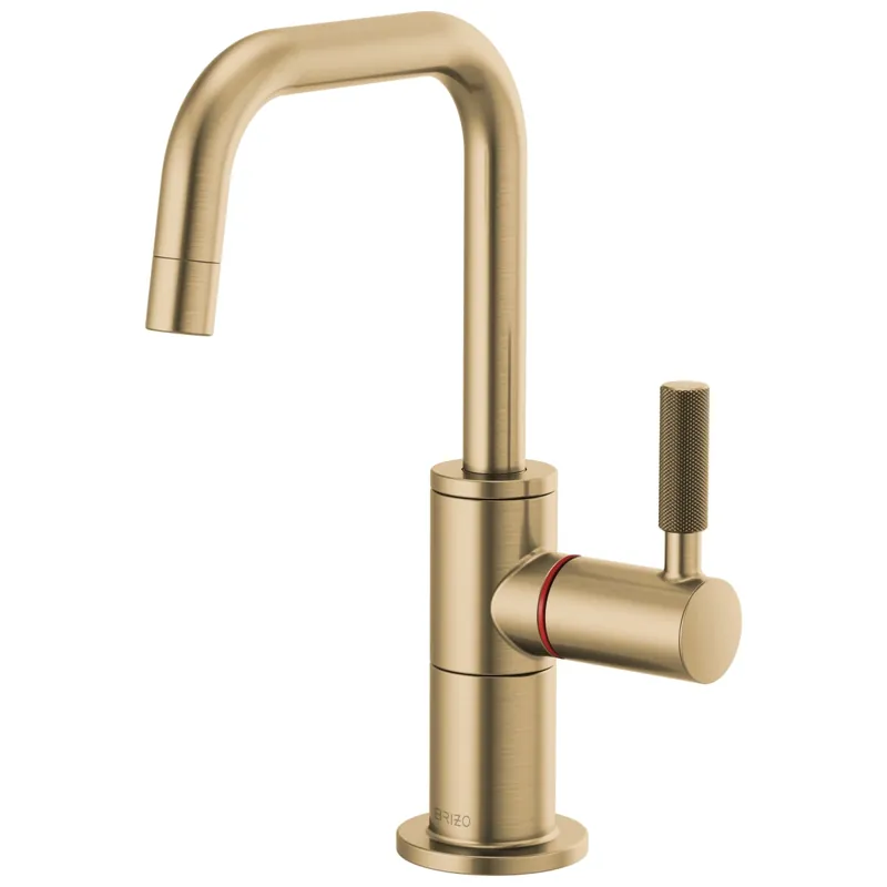 Brizo 61353LF-H-GL Litze Luxe Gold Hot Only Water Dispenser
