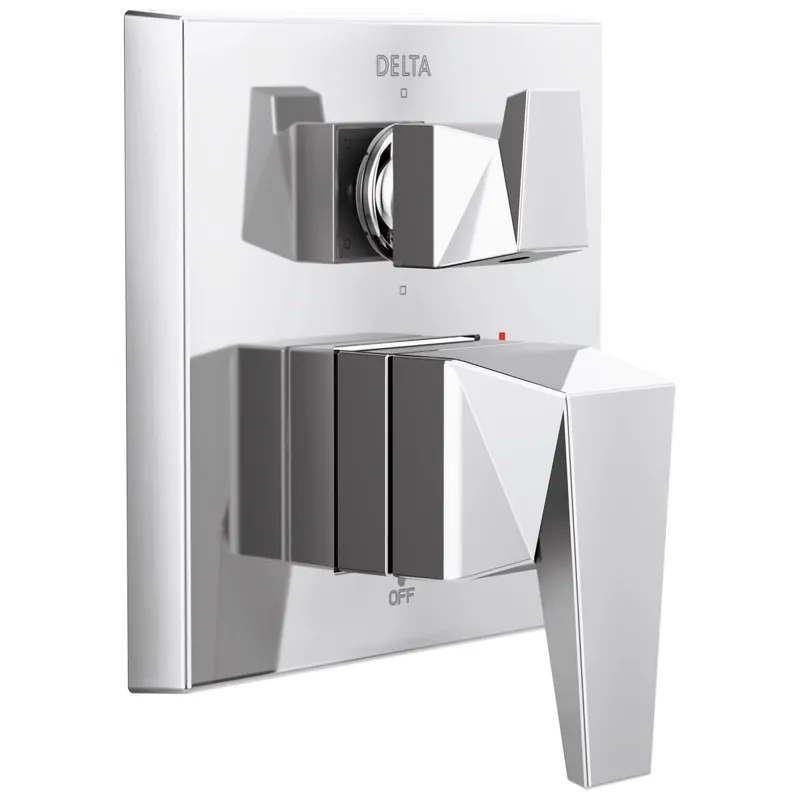Delta T24943-PR Trillian Two-Handle Monitor 14 Series Valve Trim with 6-Setting Diverter