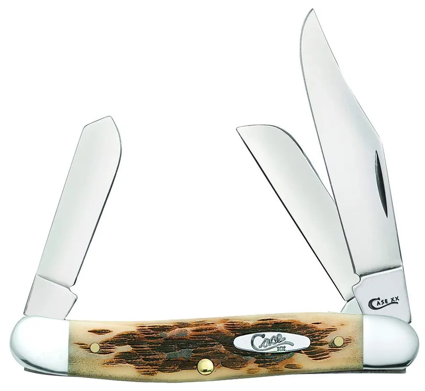 CASE 128 Folding Pocket Knife 3 Blade Stockman Replacement MPN