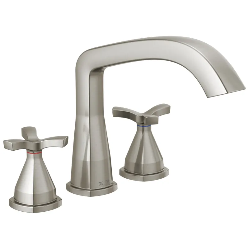 Delta T27766-SS Stryke Three Hole Roman Tub Trim