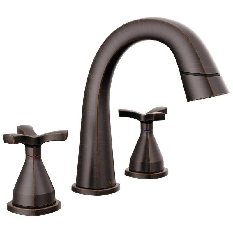 Delta 357756-RBPD-DST Lavatory Faucet Stryke Widespread 8-16 Inch Spread