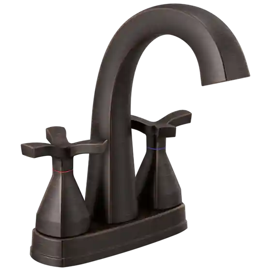 Delta 257756-RBMPU-DST Stryke Two Handle Centerset Bathroom Faucet