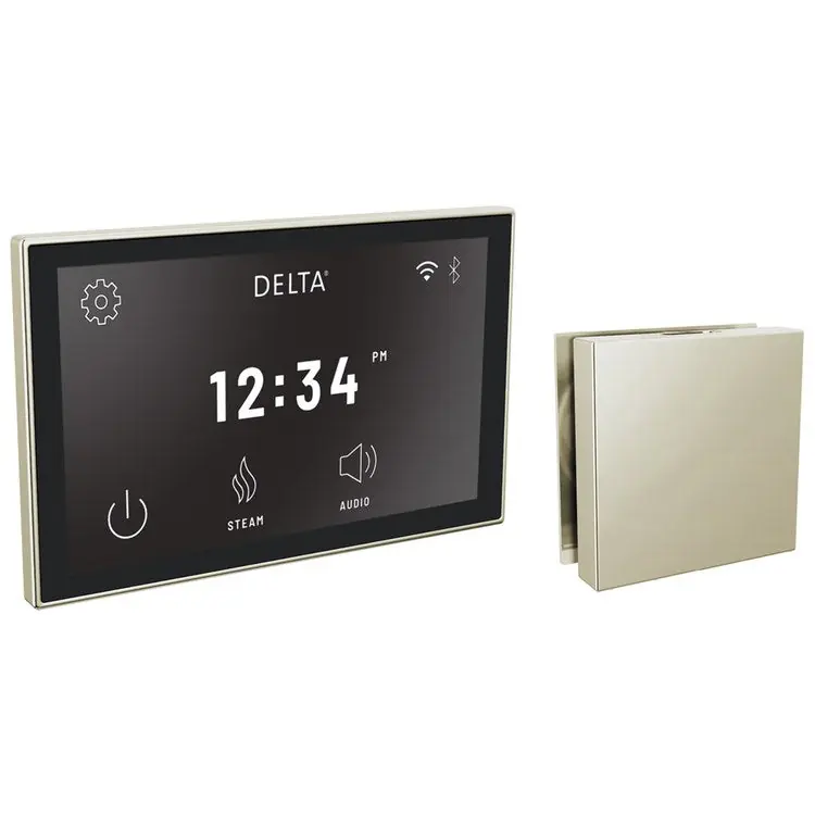 Delta 5CH-550L-PN-PR Shower Kit Square Digital Steam Package