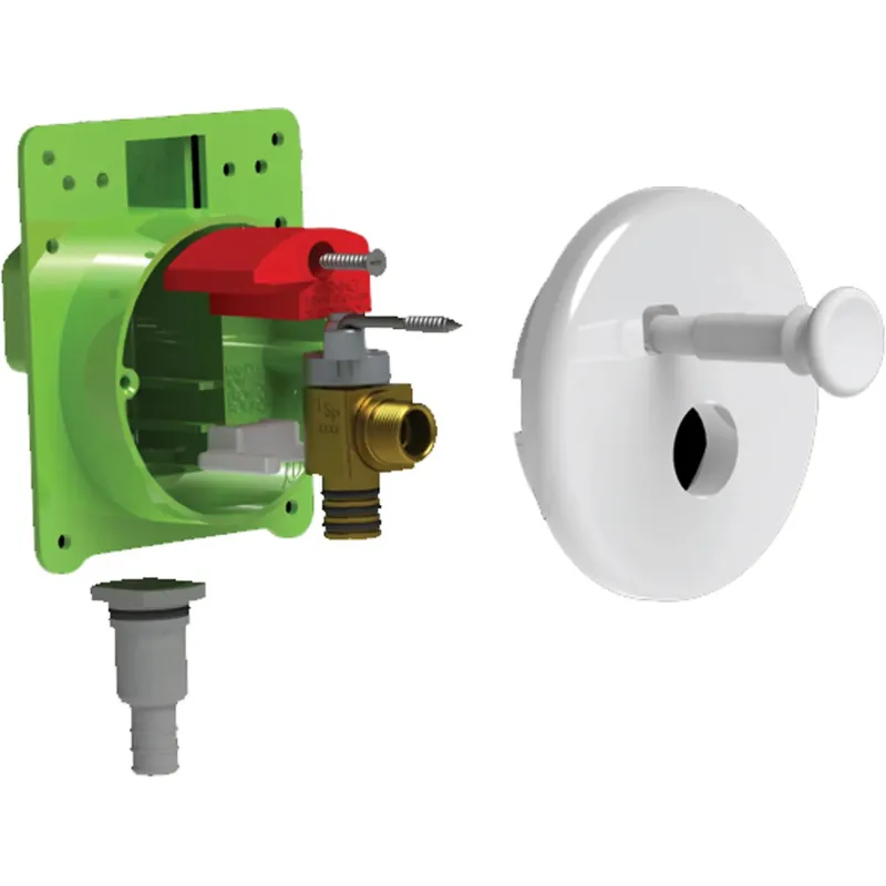 LSP OBPS-102-RK Pull Stop Box Rough-In Valve Kit for Lavs, Toilets, Sinks, Dishwashers 1/2 inches Male CPVC