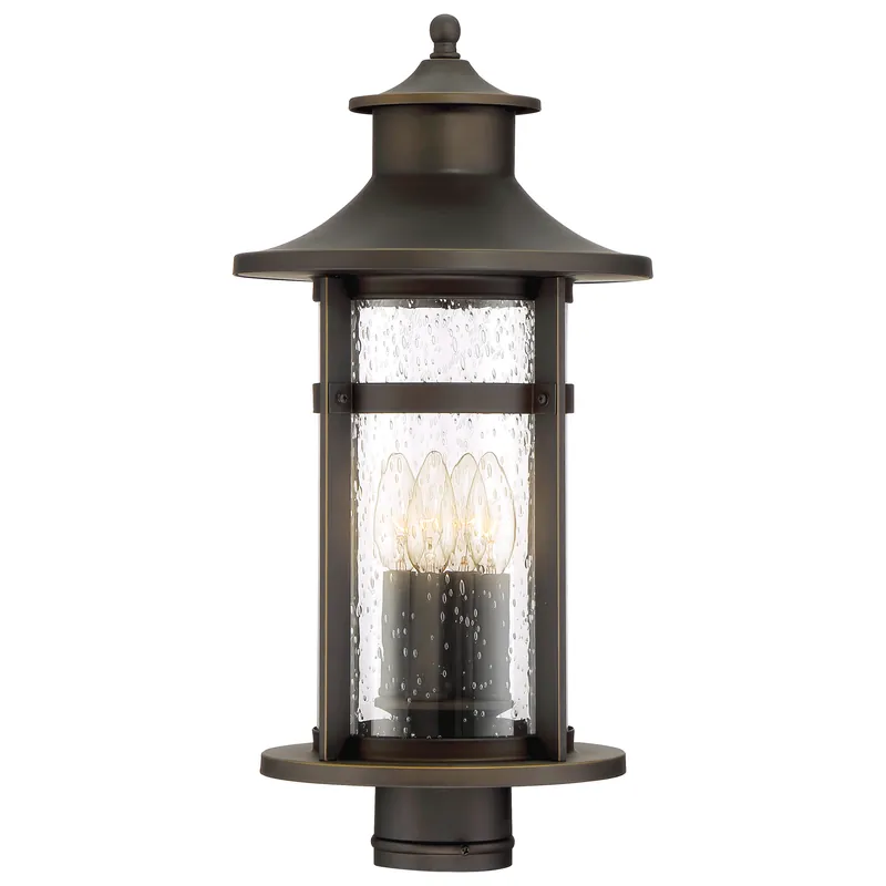 Minka 72556-143C Highland Ridge Four Light Post Mount 60 Watts