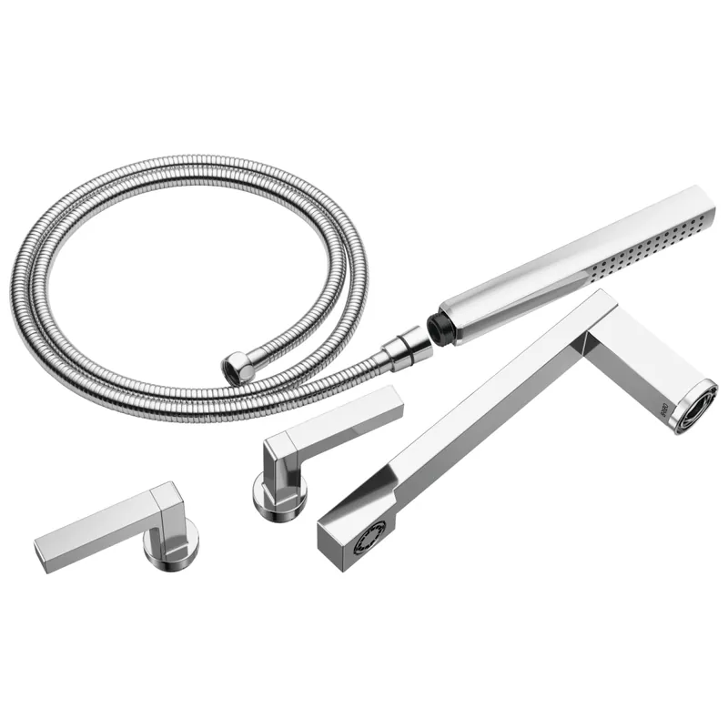 Brizo T70322-PC Frank Lloyd Wright Two-Handle Tub Filler Trim Kit