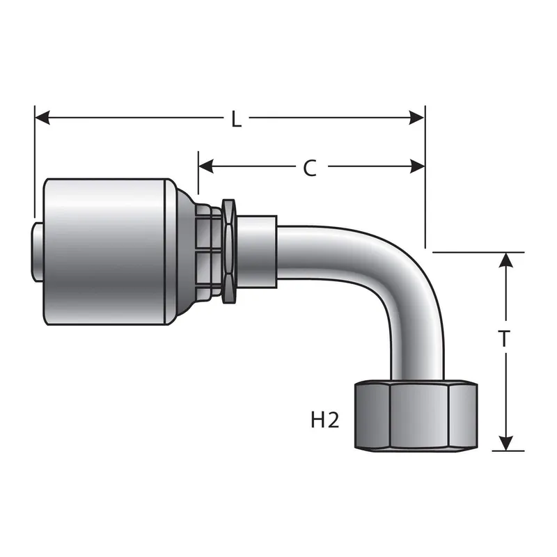 GATES G251800606 Coupling