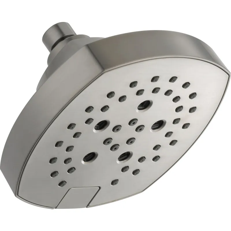 DEL 52663-SS Stryke 5-Setting H2Okinetic Shower Head