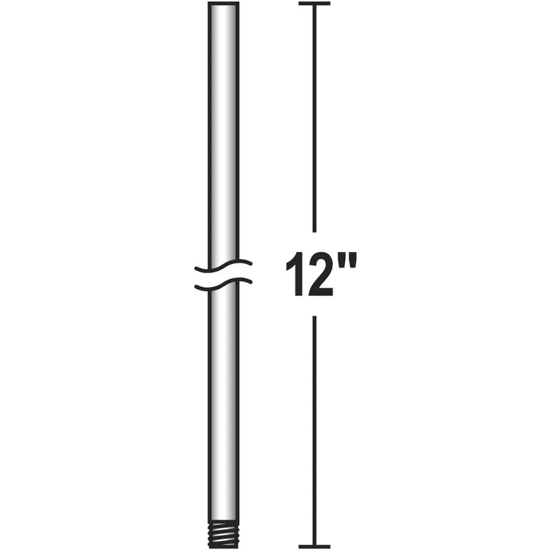 Craftmade DR12LB Signature Legacy Brass Downrod in 12 in.