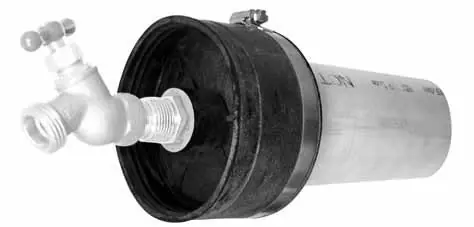 Pasco 4852 Dual Size Flip and Fill Test Cap 1-1/2 x 2 in Dia
