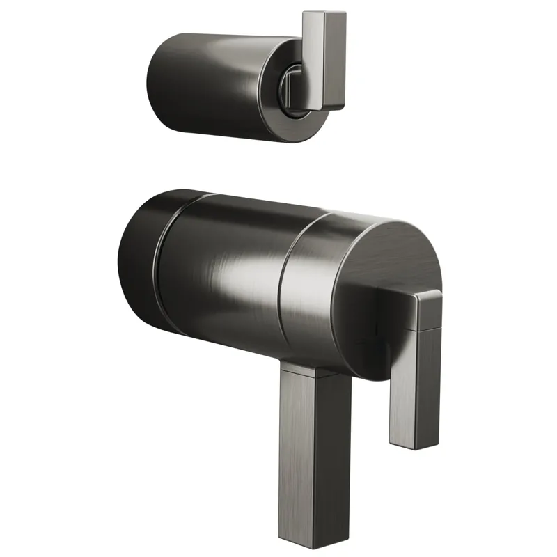 Brizo HL7522-SL Frank Lloyd Wright Zinc Handle Kit in Luxe Steel