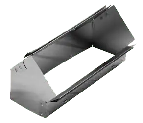 Southwark Metal 12X3-121 Ws15 - 3-1/4 inchesx12 inches Wallstack Vertical 45 Degree Elbow - 121