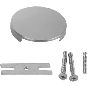 Jaclo 513-SN Round Overflow Faceplate with Concealed Mount