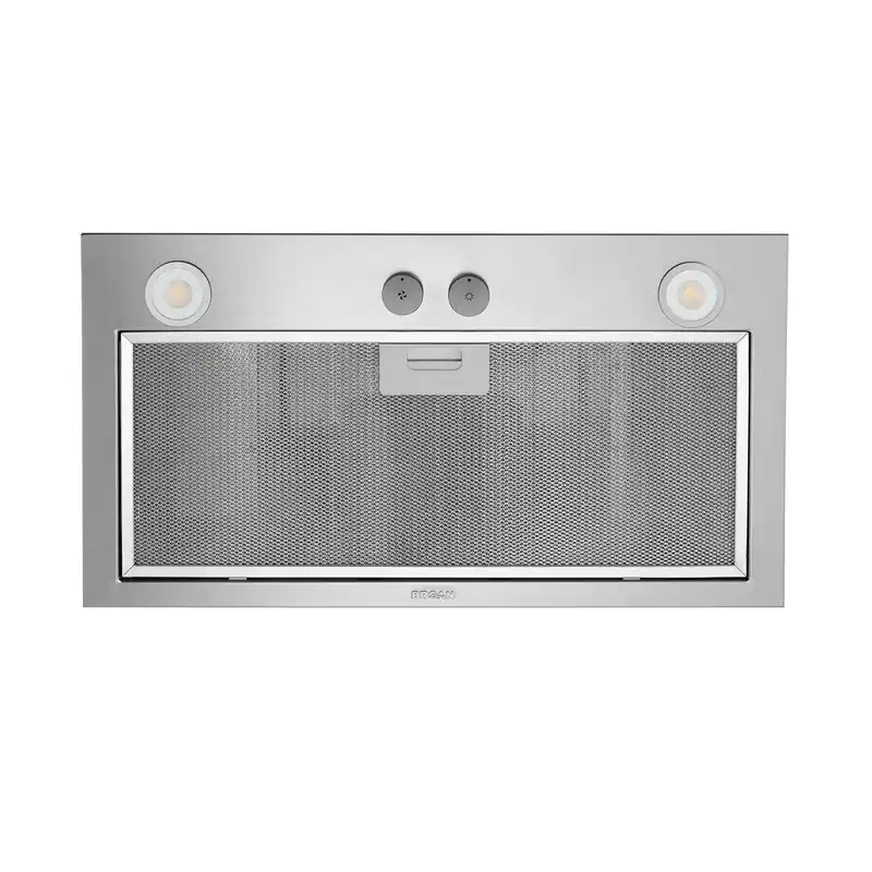 Broan-Nutone PM400SS Custom Cabinet Built-in 3-Speed Power Pack Insert with LED Lighting and 450 Max Blower CFM