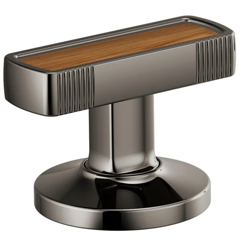 Brizo HI5306-BNXWD Kintsu Widespread Lavatory Knob with Wood Inlay Handle Kit