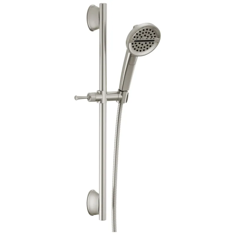 Delta 51386-SS-PR Universal Showering Components 3-Setting Slide Bar Handshower