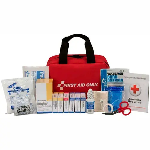First Aid 90594 25 Person First Aid Kit ANSI A Fabric Case