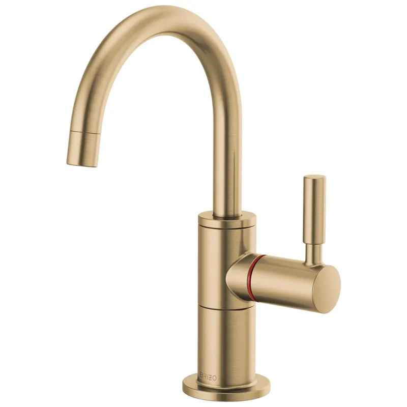 BRIZO 61320LF-H-GL Solna Luxe Gold Hot Only Water Dispenser