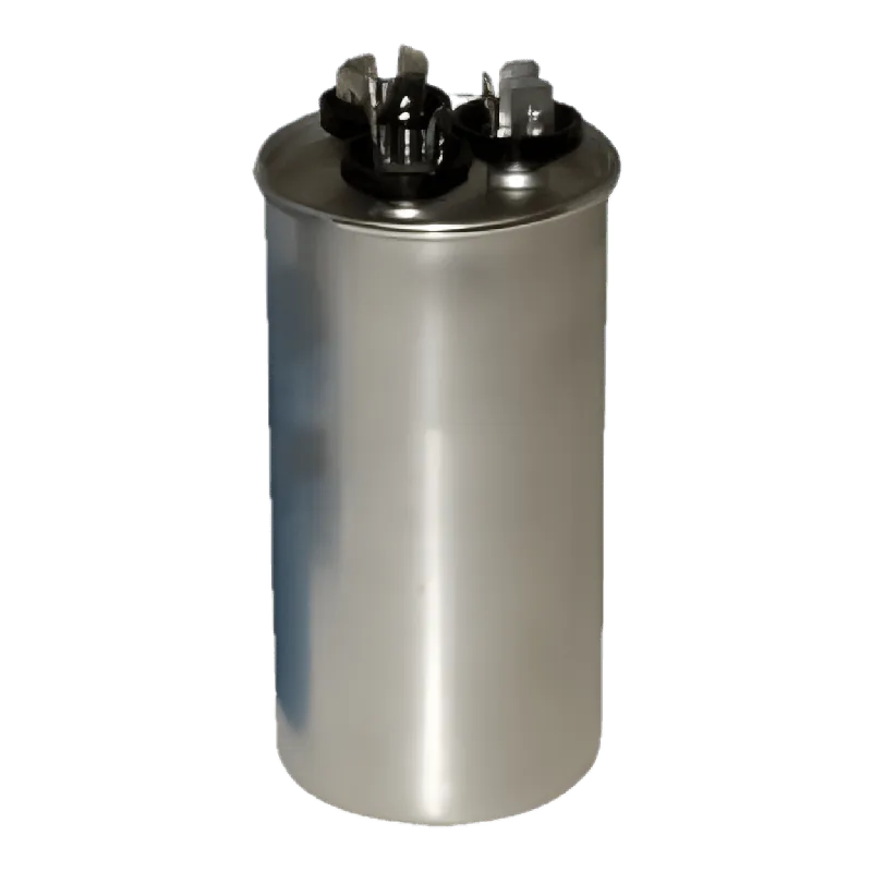 MARS Motors and Armatures 14292 Motor Run Capacitor 55/5 MFD 440/370VAC Dual Section Round