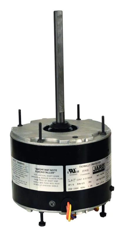 MARS 22729 1/3 HP Condenser Fan Motor - 208-230V 1075 RPM