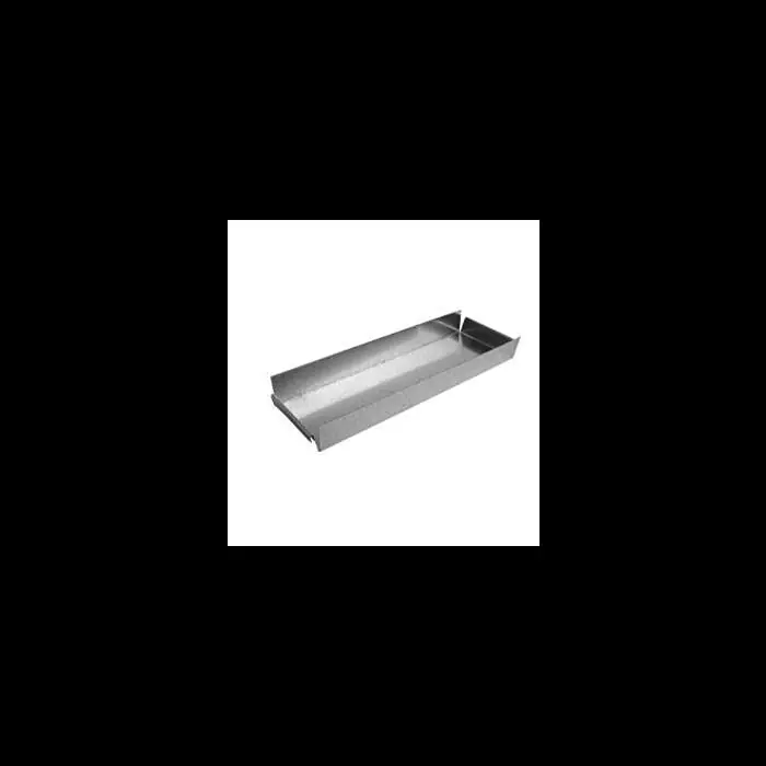Gray Metal Products 10X3-117SET Wall Stack End Cap 3-1/4 inchesX10 inches