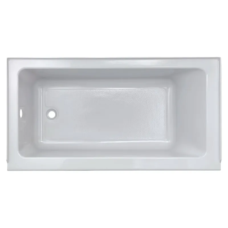 American Standard 2973202 Studio 60 x 30-Inch Integral Apron Bathtub With Left-Hand Outlet