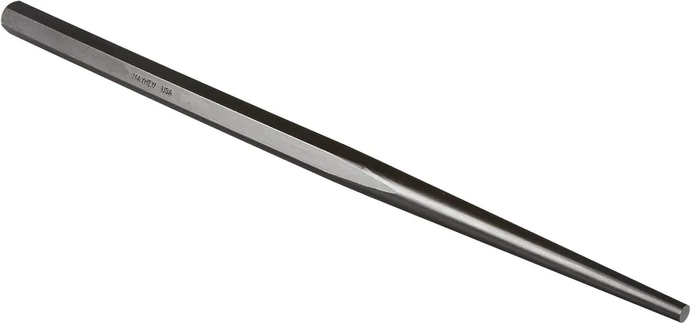 Mayhew Tools 22007 Pro 1/4-Inch Extra-Long Taper Line-Up Punch