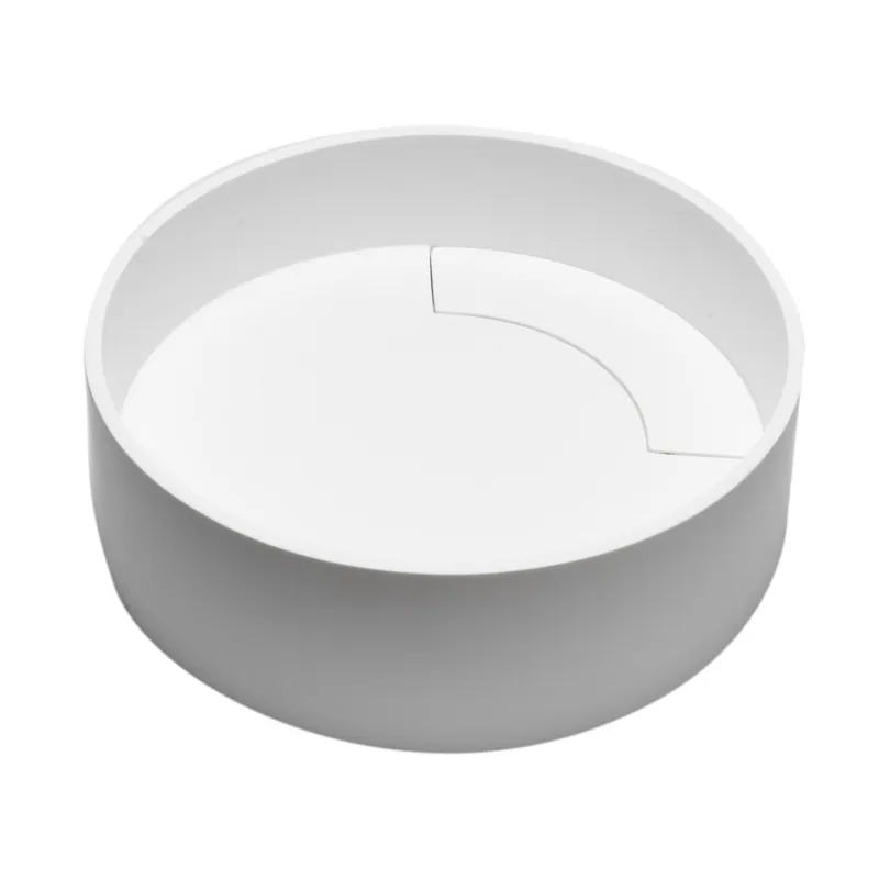 Alfi ABRS15R 15 Inches Round Solid Surface Resin Sink