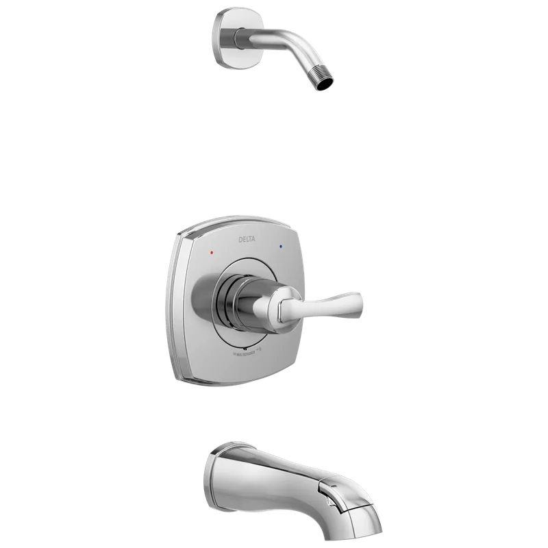 Delta T14476-PR-LHD Stryke 14 Series Tub and Shower Less Head