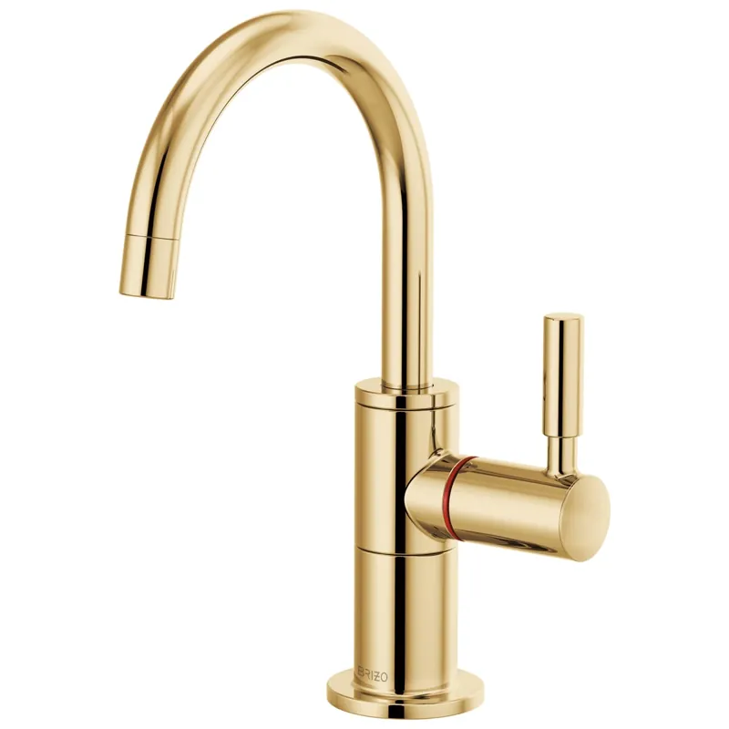 Brizo 61320LF-H-PG Solna Instant Hot Faucet with Arc Spout
