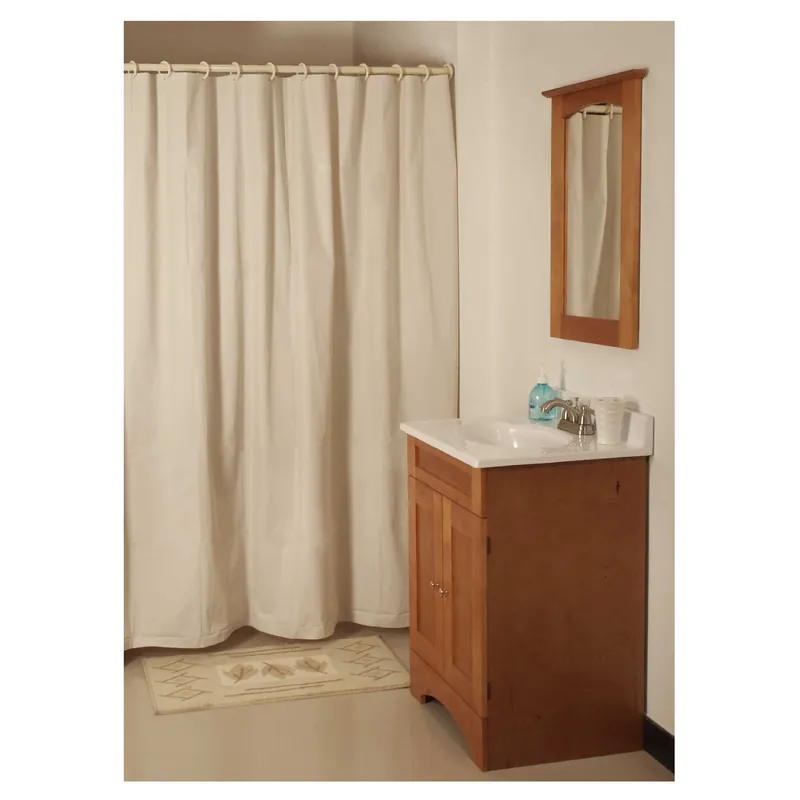 Homebasix SD-MCP01-B3L Shower Curtain Vinyl BGE 70X72 (24/Pack)
