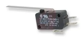 Honeywell V7-6C17D8-048-1 Micro Switch Leaf Lever SPDT 15.1A 277V